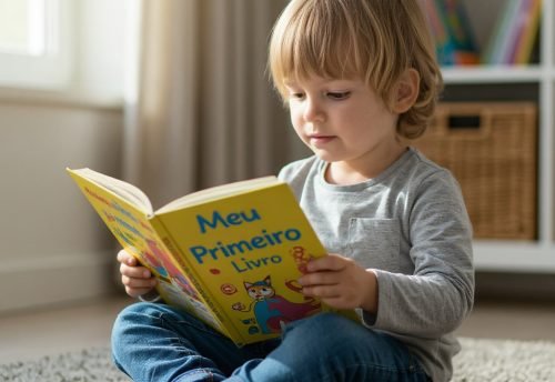 Estimular a leitura em casa é um ótimo complemento das atividades propostas na Escola nana Nenem