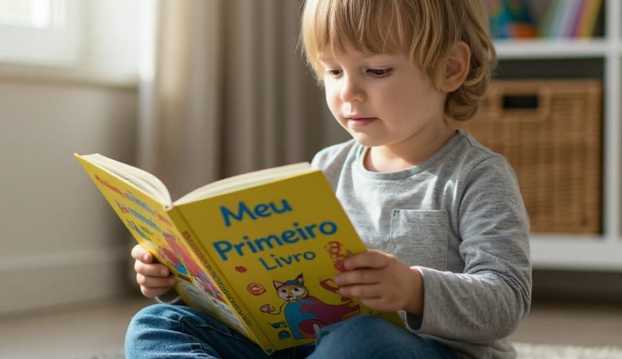 Estimular a leitura em casa é um ótimo complemento das atividades propostas na Escola nana Nenem