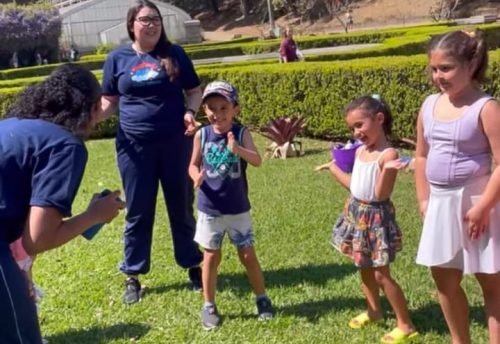 Realizamos o Passeio da Primavera, um momento especial que reuniu crianças, famílias e educadores em uma experiência lúdica, alegre e cheia de significado.