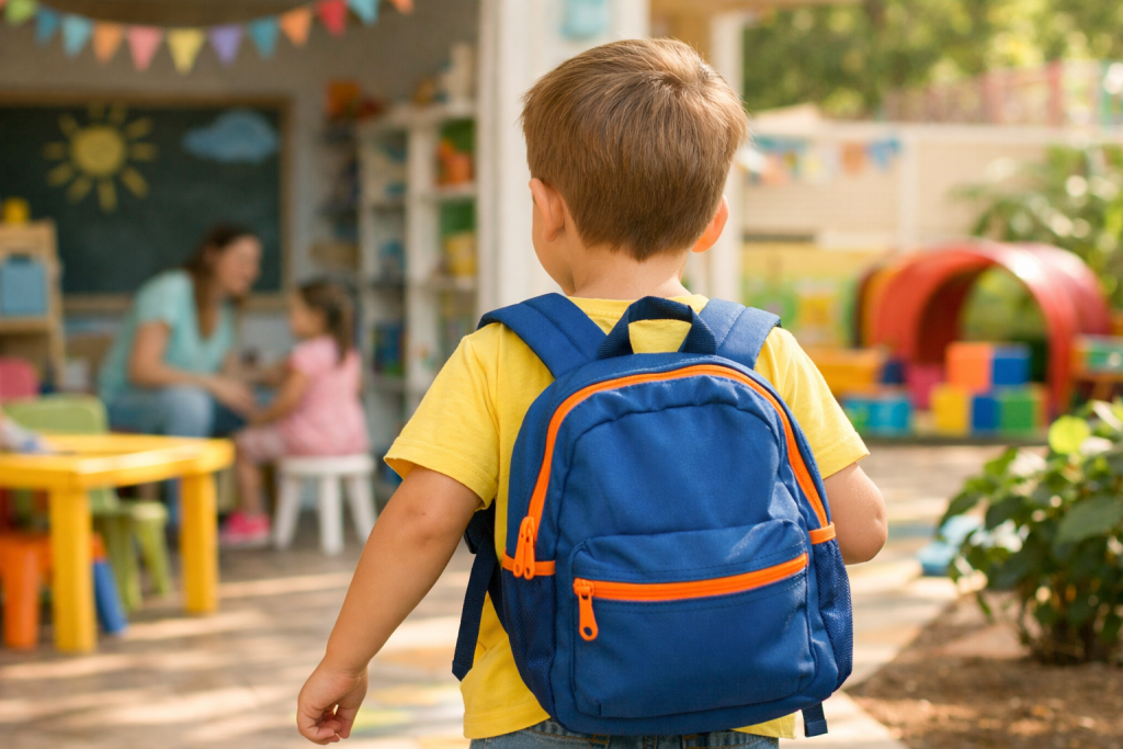 O período de adaptação é uma etapa fundamental para que a criança se sinta segura no novo ambiente escolar.